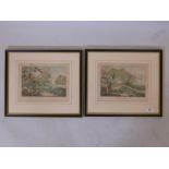 After Alken, Pheasant Shooting and Woodcock Shooting, a pair of hand coloured engravings, engraved