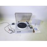 A Neostar NTC D1V turntable, cassette, CD player/recorder, with aux function USB to PC recording,