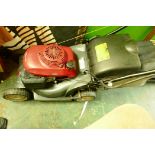 A Honda HR426 petrol lawn mower