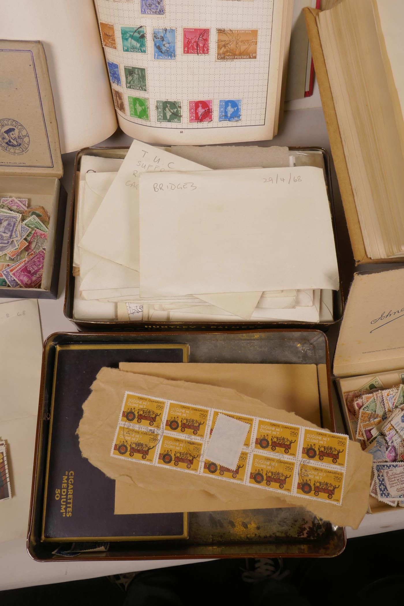 A large quantity of loose stamps and stamp albums, mostly Great Britain and empire - Image 3 of 7