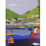 Robine Bone (British, fl.C21st), 'Our Cornish Heritage' number 7 in the series, signed and dated