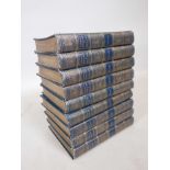 The complete nine volumes of 'The Century of Cassell's History of England', published 1901-2, London