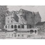 H.J. Starling (British, 1905-1996), 'Horstead Mill, Norfolk', etching, limited edition number 12 out