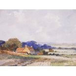Frank Parker (British, fl. late C20th), 'Towards Langham, Norfolk', signed and dated '96 lower