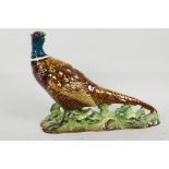A Beswick porcelain figure of a cock pheasant, 7½" high