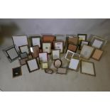 Twenty-nine various photograph frames