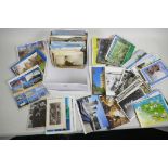 A quantity of postcards, mainly topographical