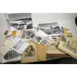 Social history, a large box of photographs, ephemera etc