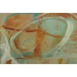 Abstract study, signed 'Lanyon', oil on board, 9½" x 11½"