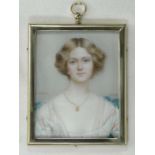 (Hugh) Lionel Heath (British, 1871-1938), a portrait miniature of 'A Lady', c.1905, signed recto,