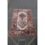 A Belgian 'Delphi' Chinese pattern carpet, 80" x 116"