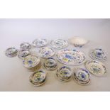 A large quantity of early C20th Mason's 'Regency ' Ironstone china, pattern number c4475, all
