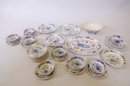 A large quantity of early C20th Mason's 'Regency ' Ironstone china, pattern number c4475, all