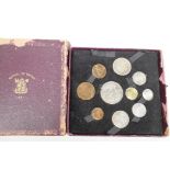 A boxed set of 1951 Festival of Britain proof coins