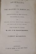 One volume 'Australia from Port Macquarie to Moreton Bay' with descriptions of the natives, their