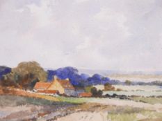 Frank Parker (British, fl. late C20th), 'Towards Langham, Norfolk', signed and dated '96 lower