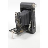 A Kodak Autographic Brownie No.2 folding camera, 6½" long