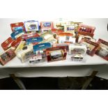Forty boxed die cast model cars from 'Models of Yesteryear', Corgi etc