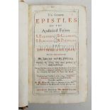 Edited by William Wake (1657-1737), 'The Genuine Epistles of the Apostolical fathers S. Barnabus, S.
