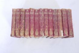 A set of thirteen Handy-Volume Shakespeare, published by Bradbury, Evans & Co, 1871