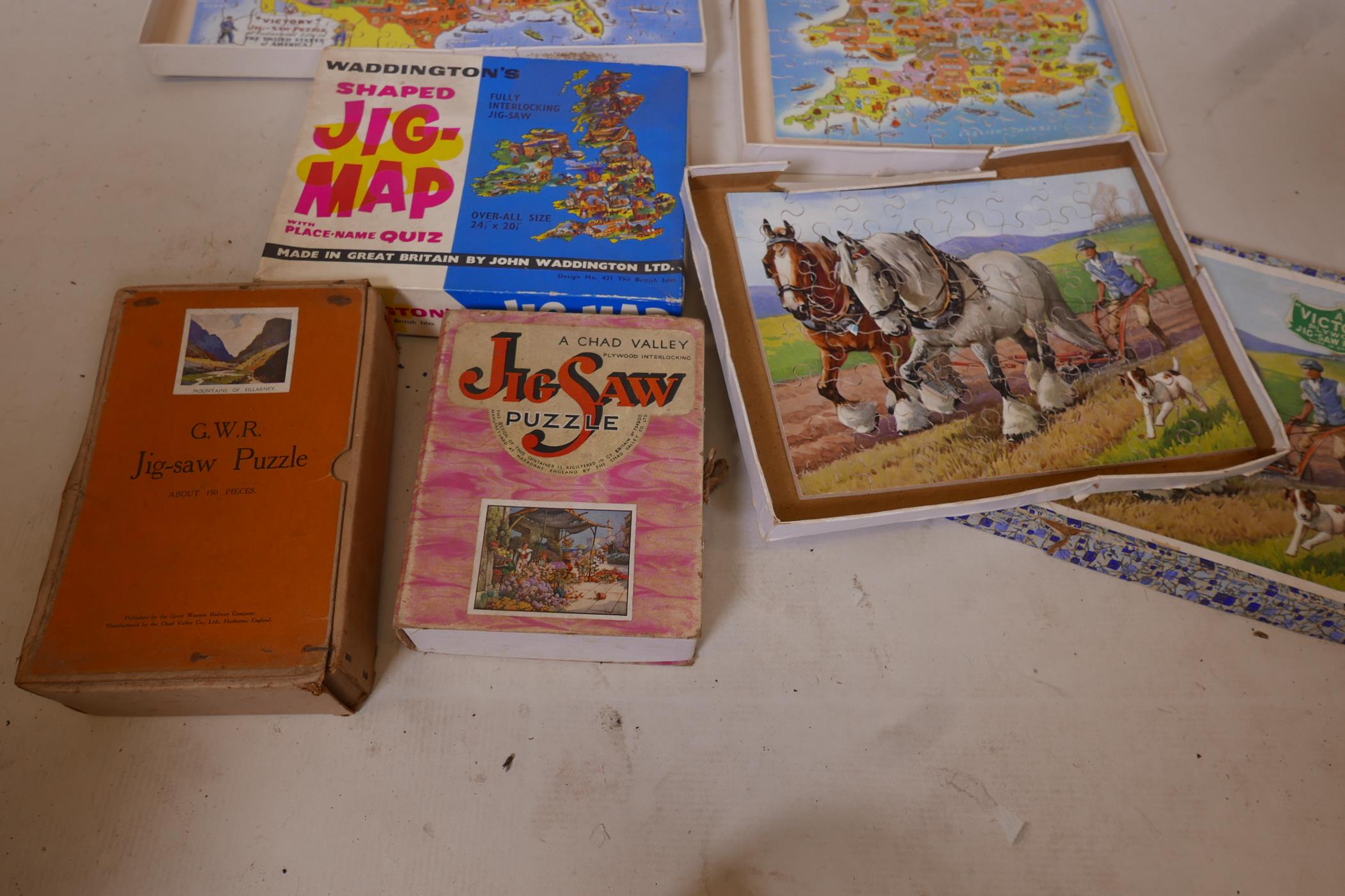 A quantity of wood jigsaw puzzles - Image 4 of 5