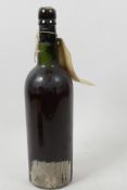 A bottle of 1950 vintage Croft port (no label)