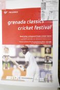 A collector's poster for The Grenada Classics Cricket Festival 22nd March 2004, West Indies vs