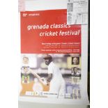 A collector's poster for The Grenada Classics Cricket Festival 22nd March 2004, West Indies vs