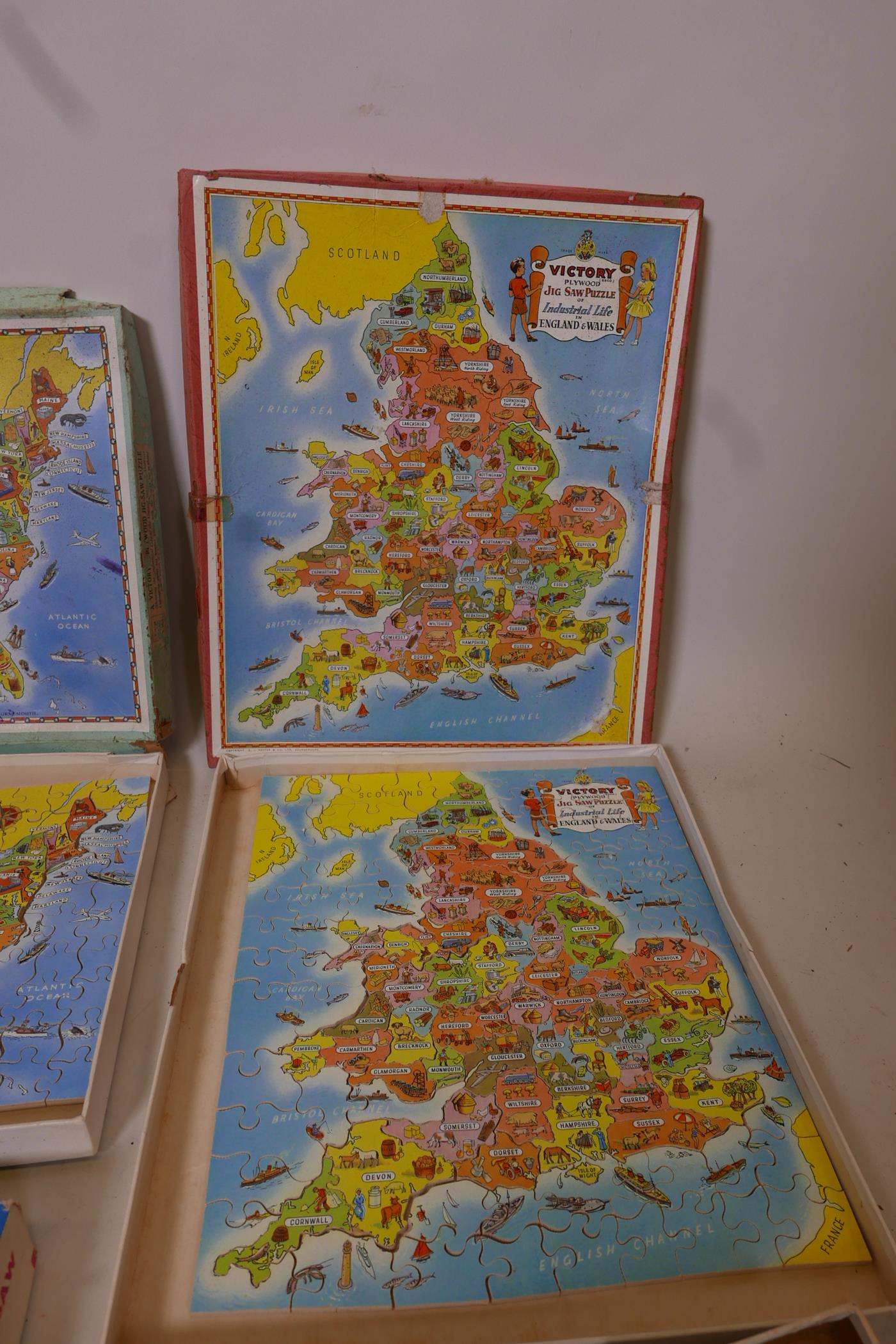A quantity of wood jigsaw puzzles - Image 3 of 5