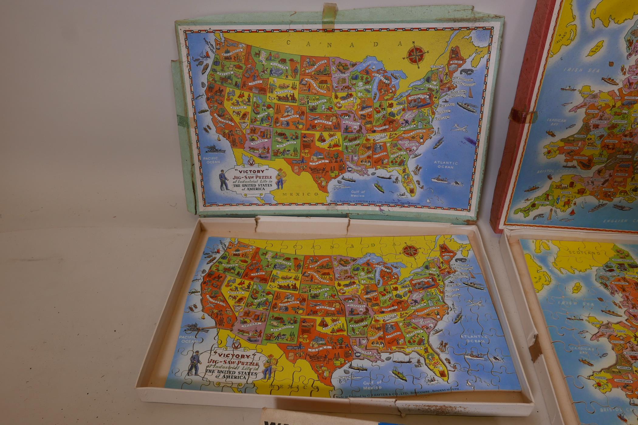 A quantity of wood jigsaw puzzles - Image 2 of 5