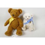 A Steiff 2013 Royal Baby George teddy bear together with a Steiff 'Cosy Year' first teddy bear (2)
