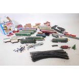 A collection of Hornby Dublo engines, rolling stock and track