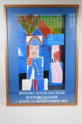 David Hockney RA (British, b.1937), two exhibition posters, 'Hockney Paints the Stage - Hayward