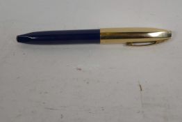 A Sheaffer fountain pen for men, mk5, with 14ct gold nib