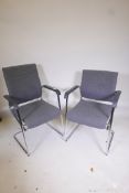 Two Wilkhan office chairs