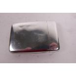 A Gorham silver cigarette case