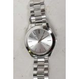 A Michael Kors stainless steel cased wristwatch model MK3178-25, on a link bracelet