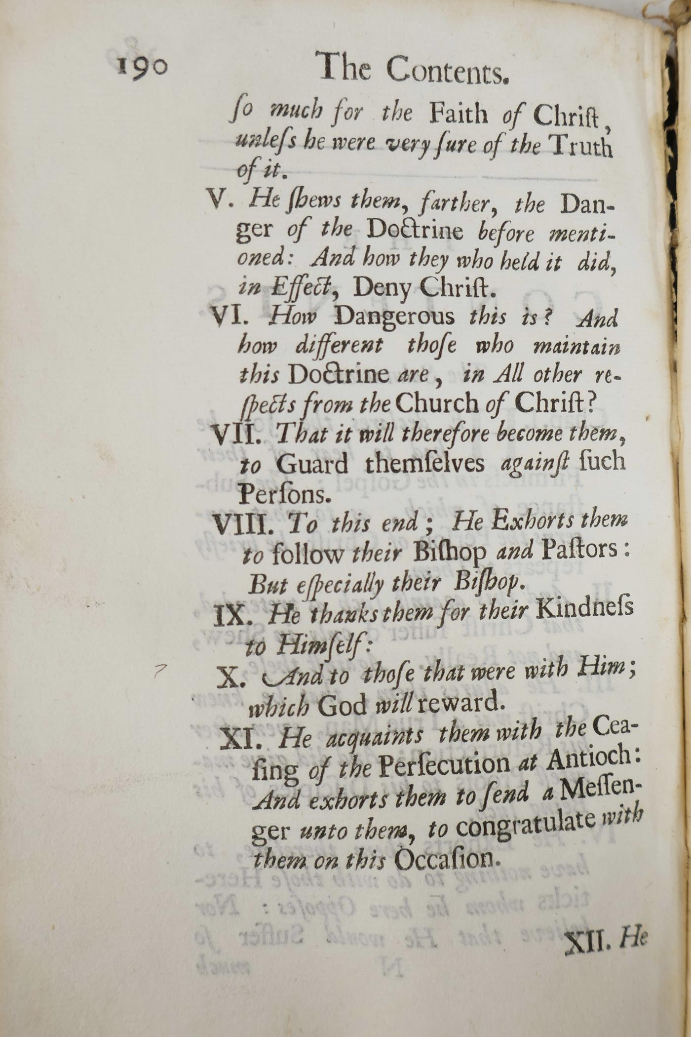 Edited by William Wake (1657-1737), 'The Genuine Epistles of the Apostolical fathers S. Barnabus, S. - Image 5 of 6