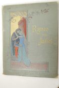 An illustrated volume 'Romeo and Juliet' by William Shakespeare printed with full colour