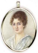 Signed B.S. and attributed to Mrs Daisy Beatrice Bowden Smith (British, 1880-1973), a portrait