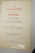 One volume 'The Anatomy of the Horse' by George Stubbs, published by J.A. Allen & Co London in 1965