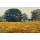 Sue Neal (British, late C20th), 'Cotswold Park', wife of Charles Neal, signed lower right, signed