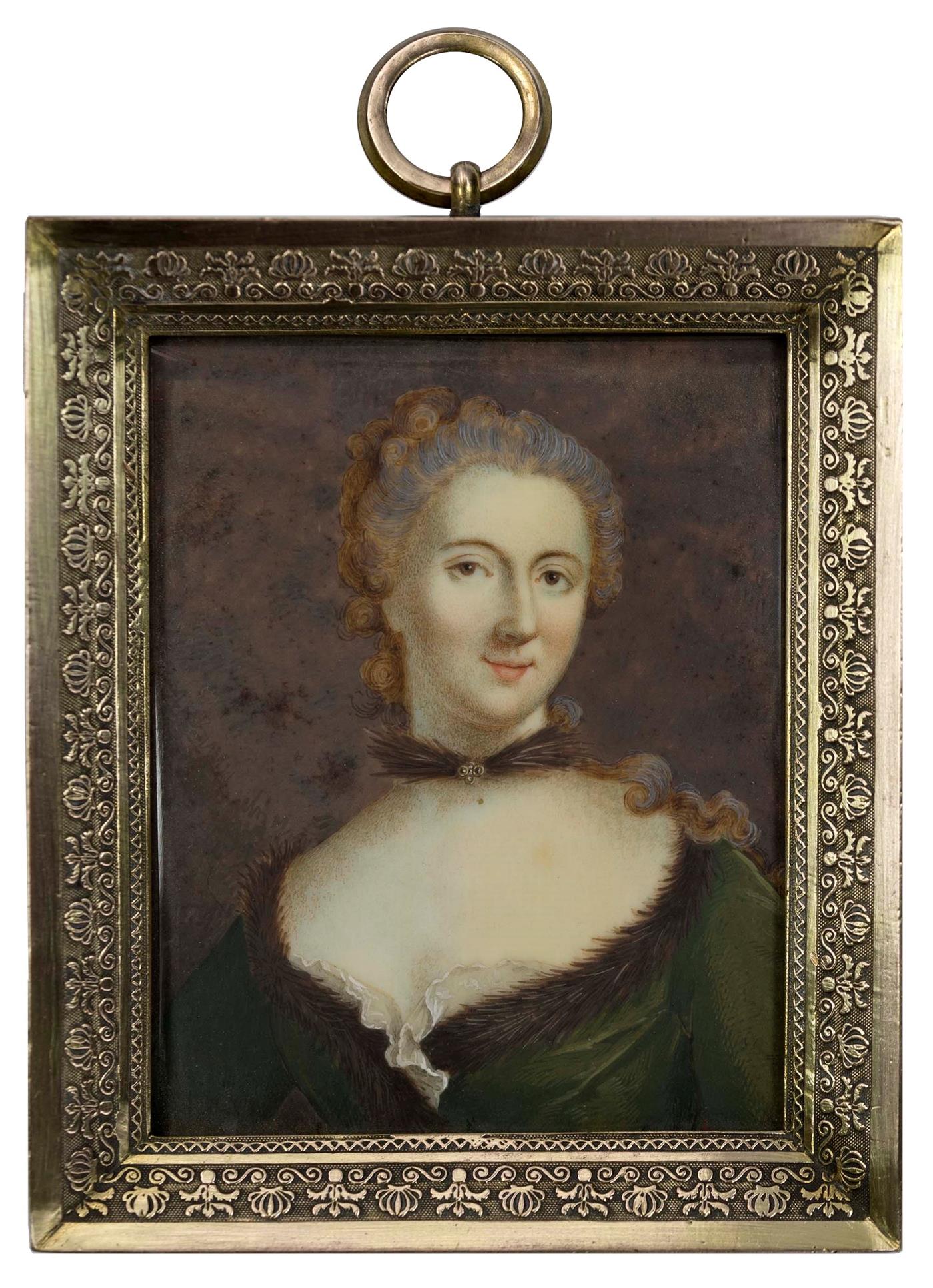 THE FOLLOWING 15 LOTS ARE FROM AN IMPORTANT PRIVATE PORTRAIT MINIATURE COLLECTION: Unknown French