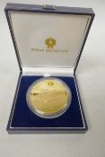 A Brompton Hospital 150th Anniversary Commemorative medal, boxed, 2" diameter