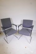 Two Wilkhahn office chairs