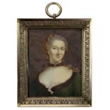 THE FOLLOWING 15 LOTS ARE FROM AN IMPORTANT PRIVATE PORTRAIT MINIATURE COLLECTION: Unknown French