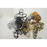 A quantity of various costume jewellery