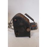 A vintage ICA projector with large Orikar-Anastigmat lens, 14" high
