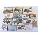 Quantity Of Plastic Military Construction Kits