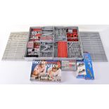 Collection of Fischer Technik plastic construction sets